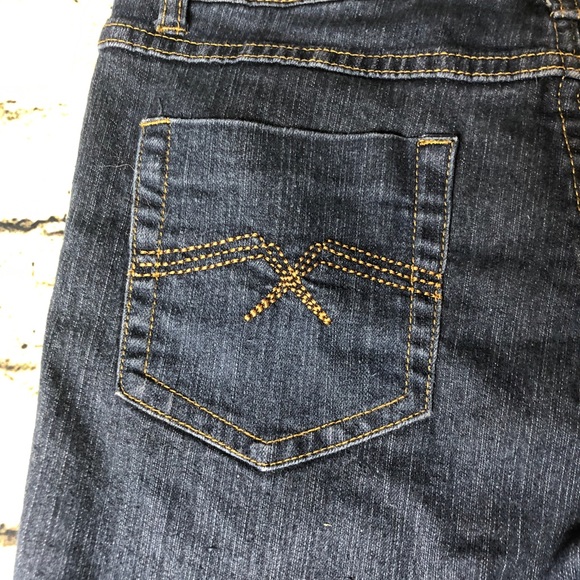 Farlow Knee Shorts Jean Print - Picture 3 of 5